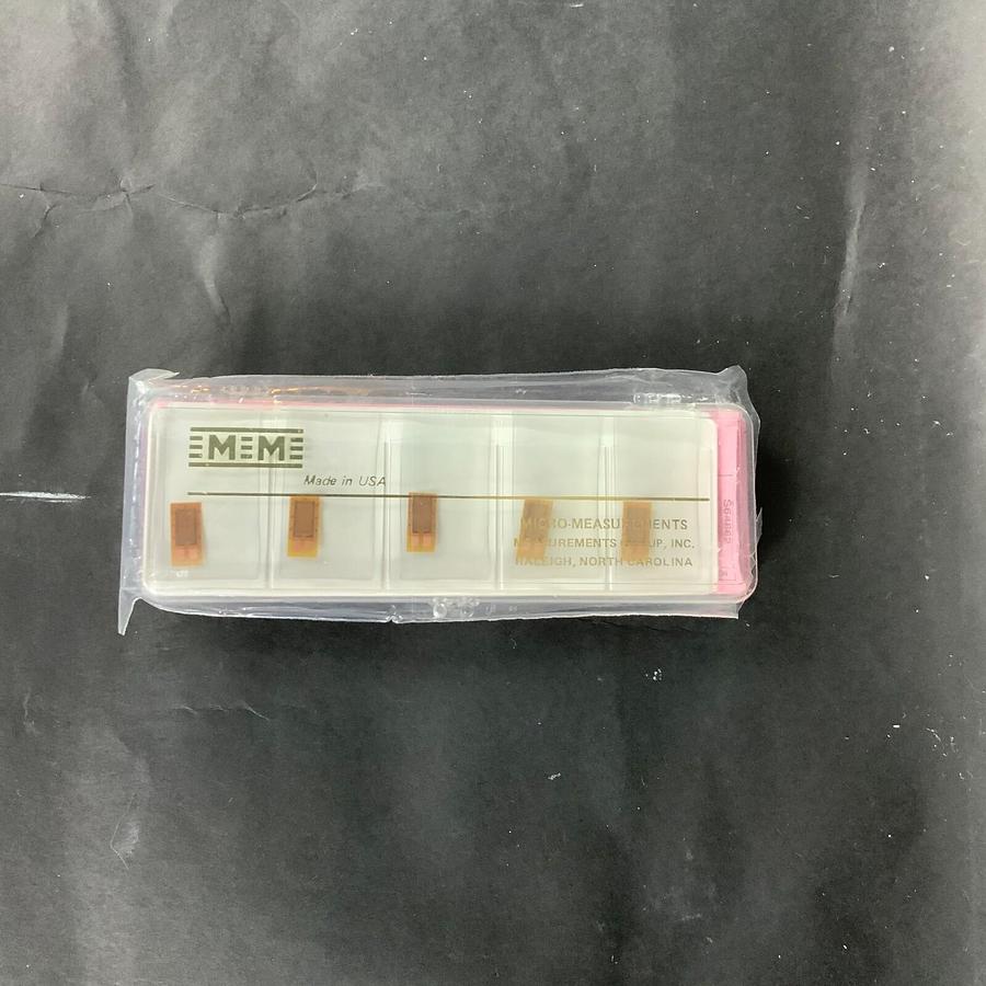 Used MICRO-MEASUREMENTS CEA-06-250UW-120 PRECISION STRAIN GAUGE - BOX OF 5 ($25 OBO)