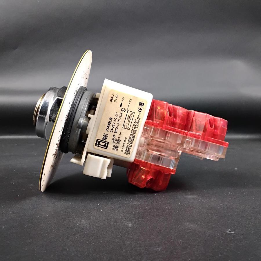 Used SQUARE D KM35LR SERIES J PILOT LIGHT MODULE ($18 OBO)
