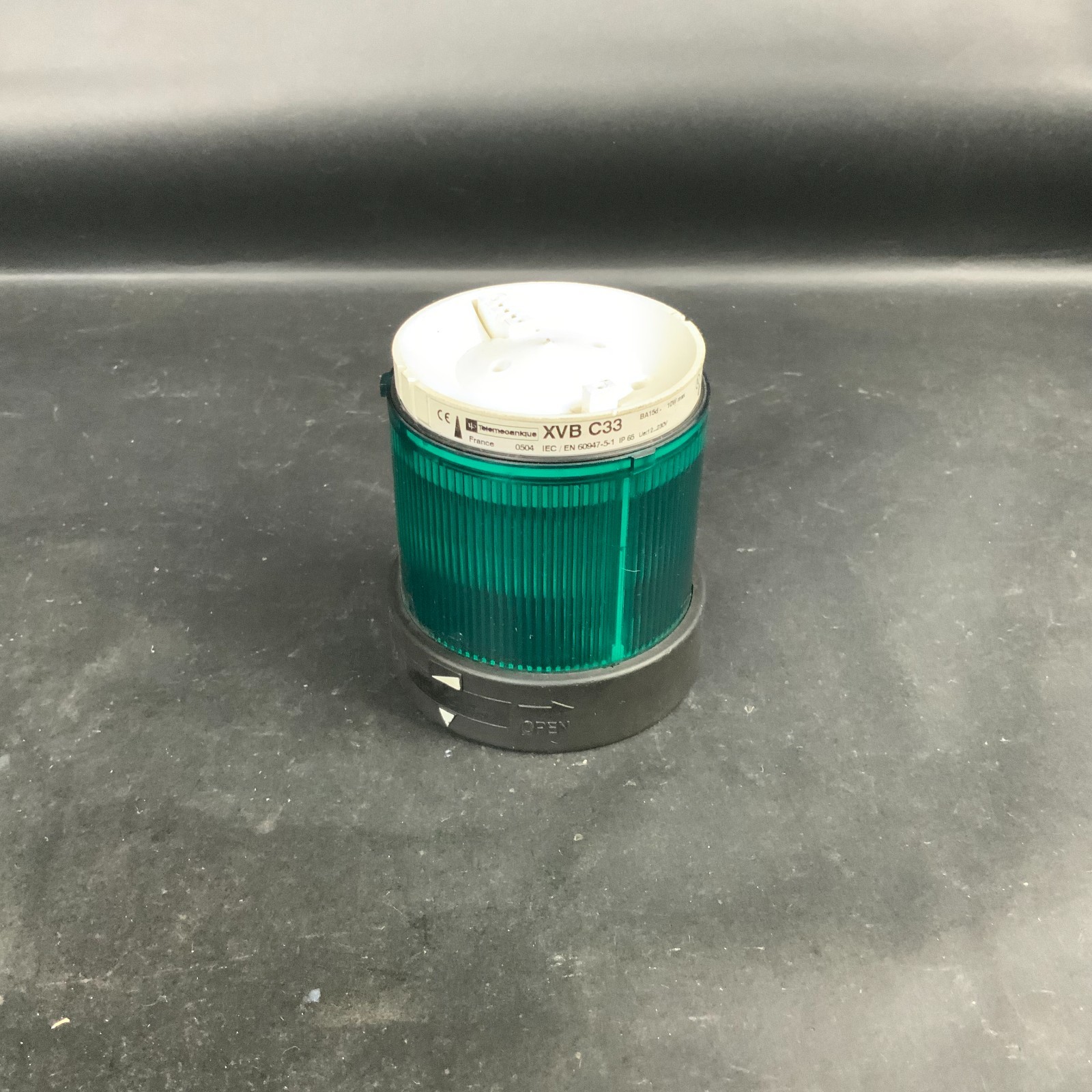 Used TELEMECANIQUE XVB C33 GREEN STACK LIGHT ($10 OBO)