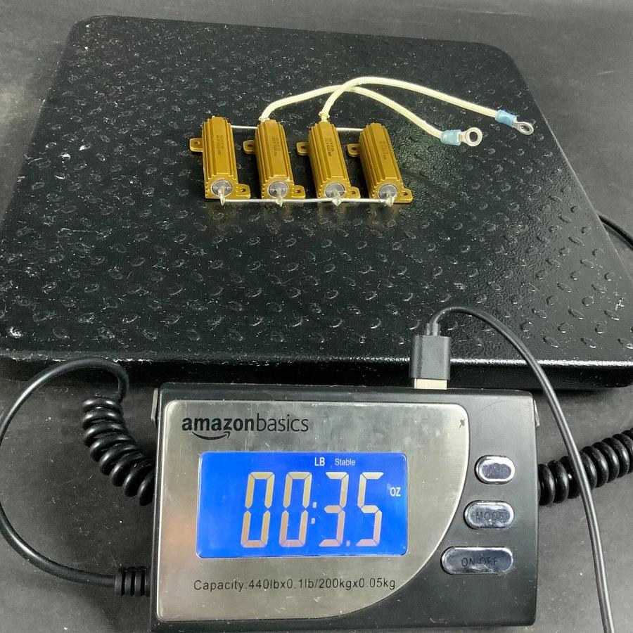 Used DALE RH-50 50W 2K OHMS RESISTORS - ASSEMBLY OF 4 ($10 OBO)