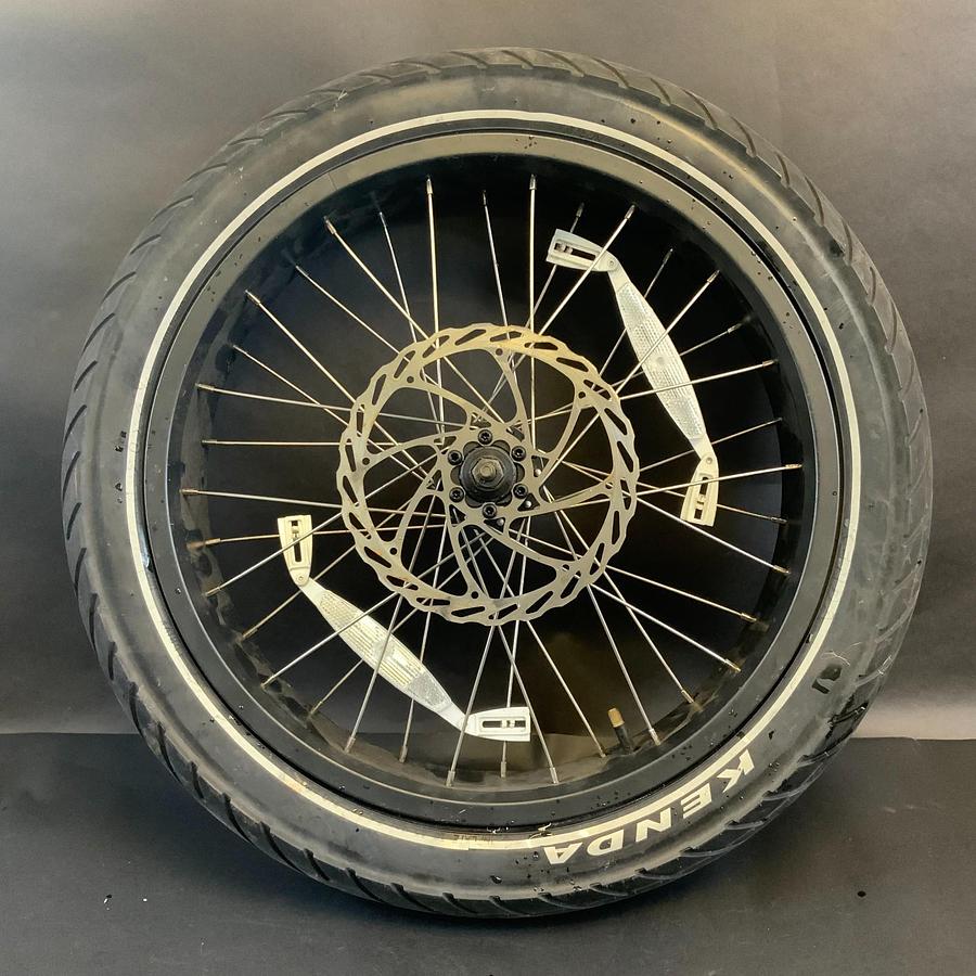 Used KENDA KRAZE K1032-003 20X4-1/4 E-BIKE WHEEL WITH ROTOR ($95 OBO)