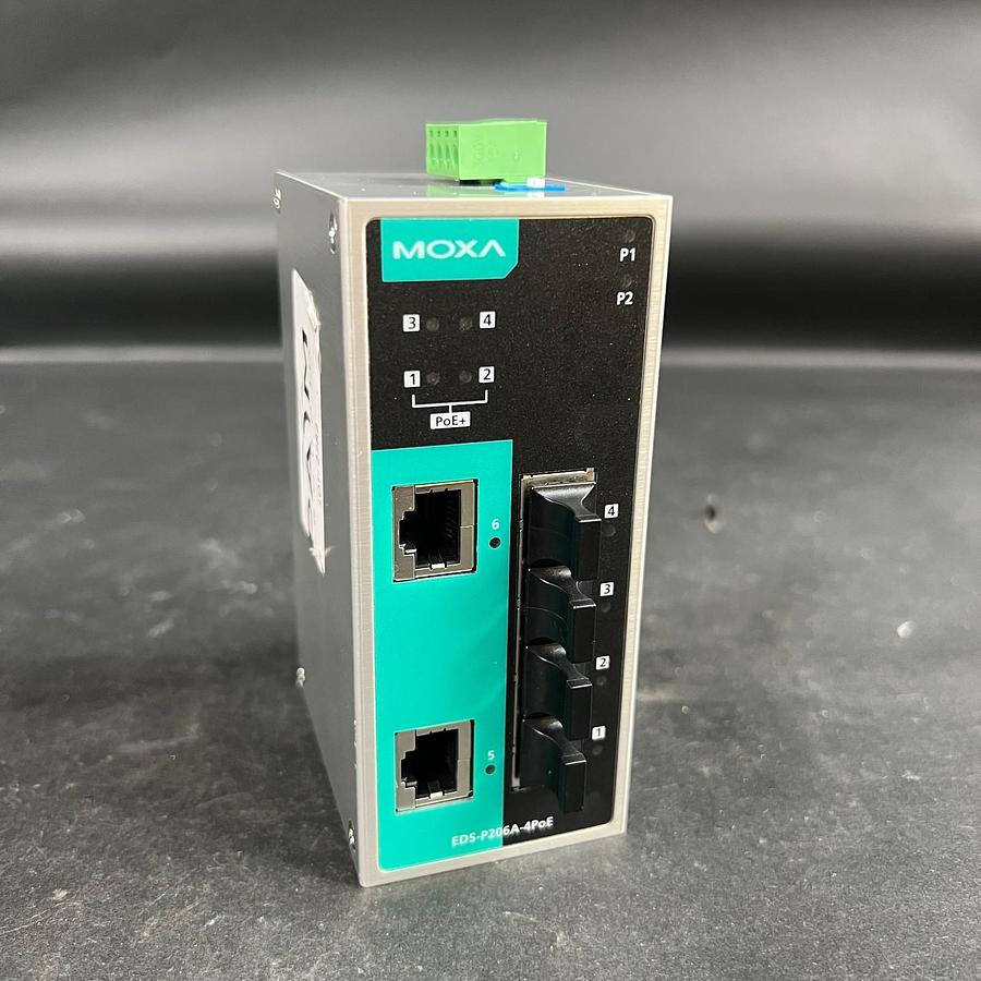 Used MOXA EDS-P206A-4POE ETHERNET SWITCH ($350 OBO)