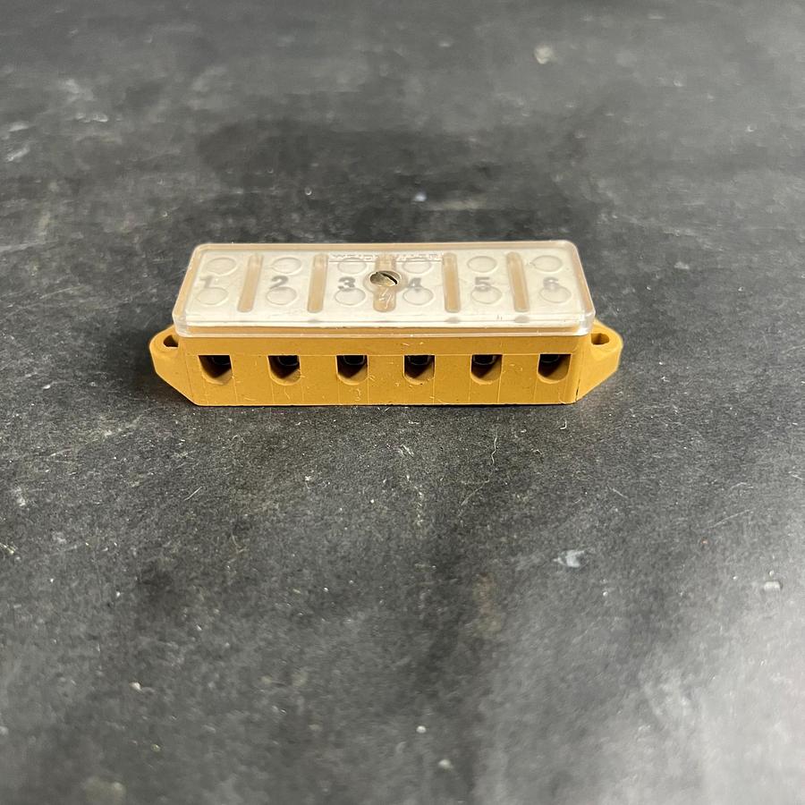 Used WEIDMULLER TYP KS6 TERMINAL BLOCK ($14 OBO)