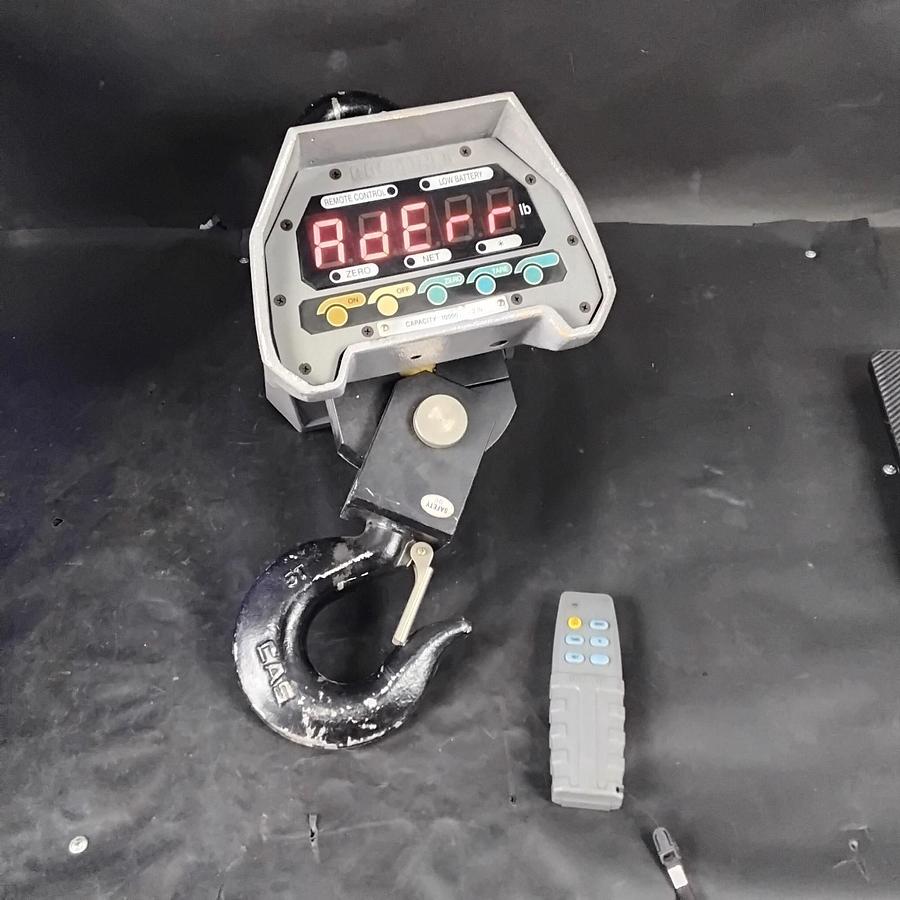 Used CAS CASTON II 5THB 10,000 LBS HANGING CRANE SCALE