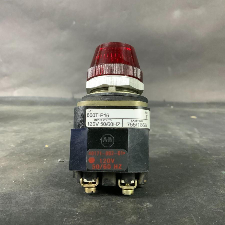 Used ALLEN BRADLEY 800T-P16 SER T RED INDICATOR LIGHT ($15 OBO)