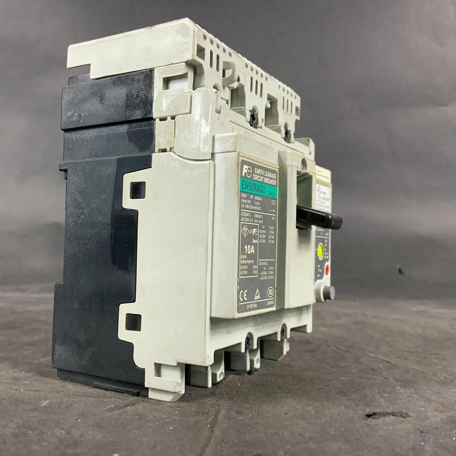 Used FUJI ELECTRIC EW50RAGU-3P010 CIRCUIT BREAKER ($60 OBO)