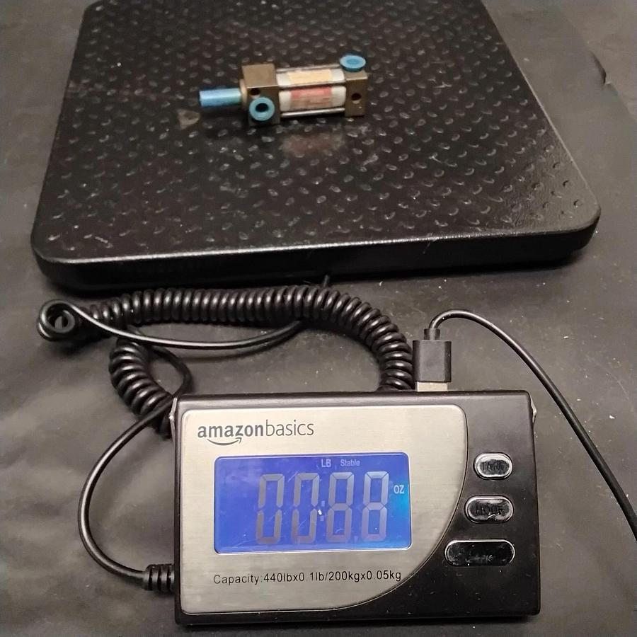 Used MOSIER TINYTIM VTF 3/4 x 1/2 AIR CYLINDER ($20 OBO)