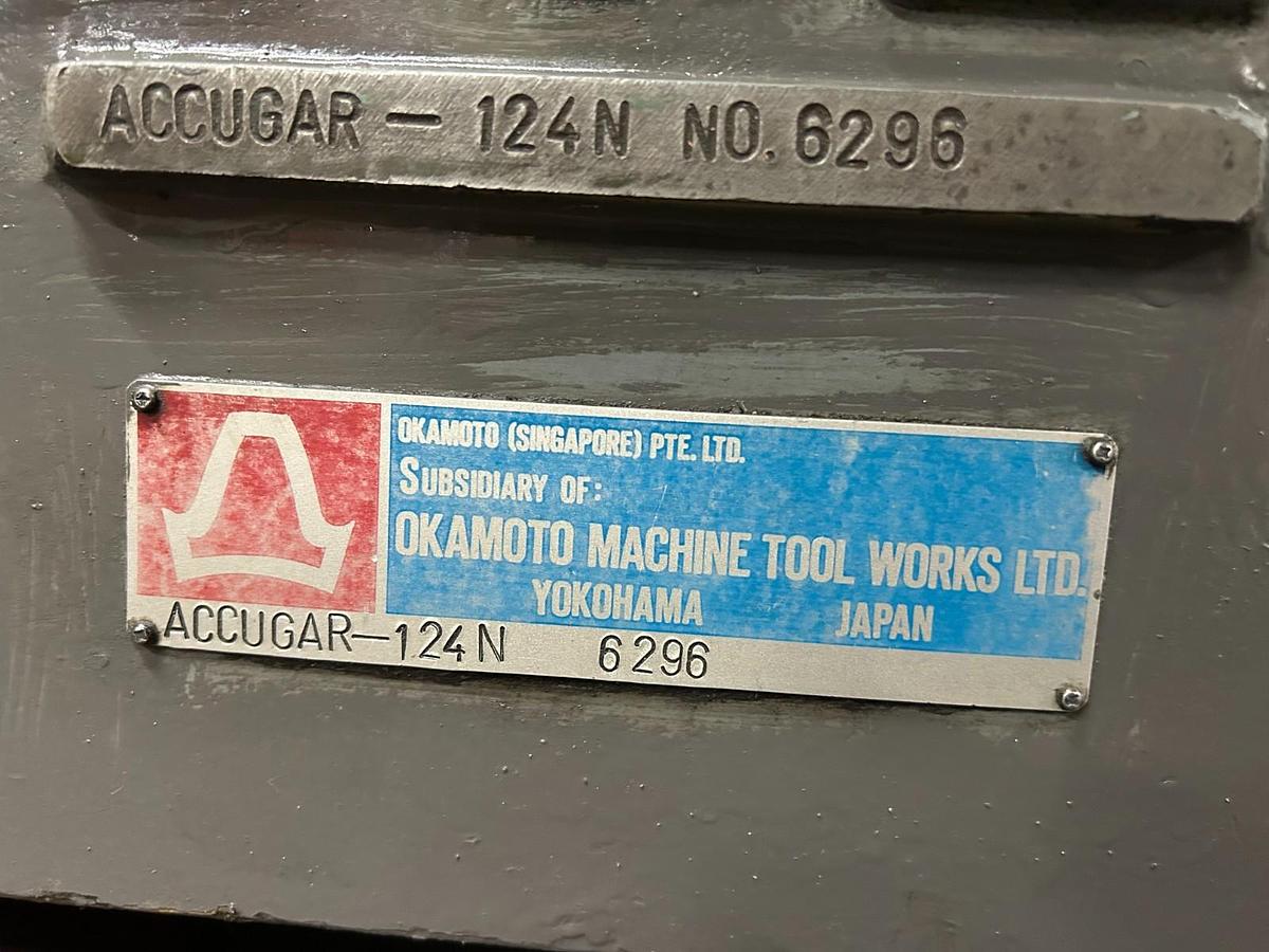 Used Okamoto - Accugar 124N Surface Grinder 12"x24" ($8,500 OBO)