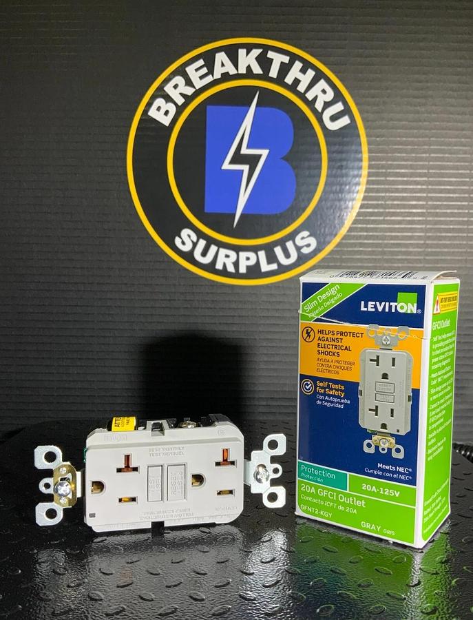 LEVITON GFCI OUTLET 20A-125V ($11.99 OBO)