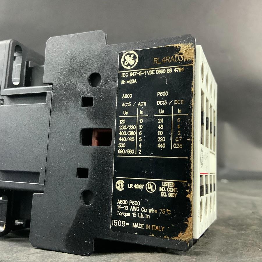 Used GENERAL ELECTRIC RL4RA031T CONTACTOR ($30 OBO)