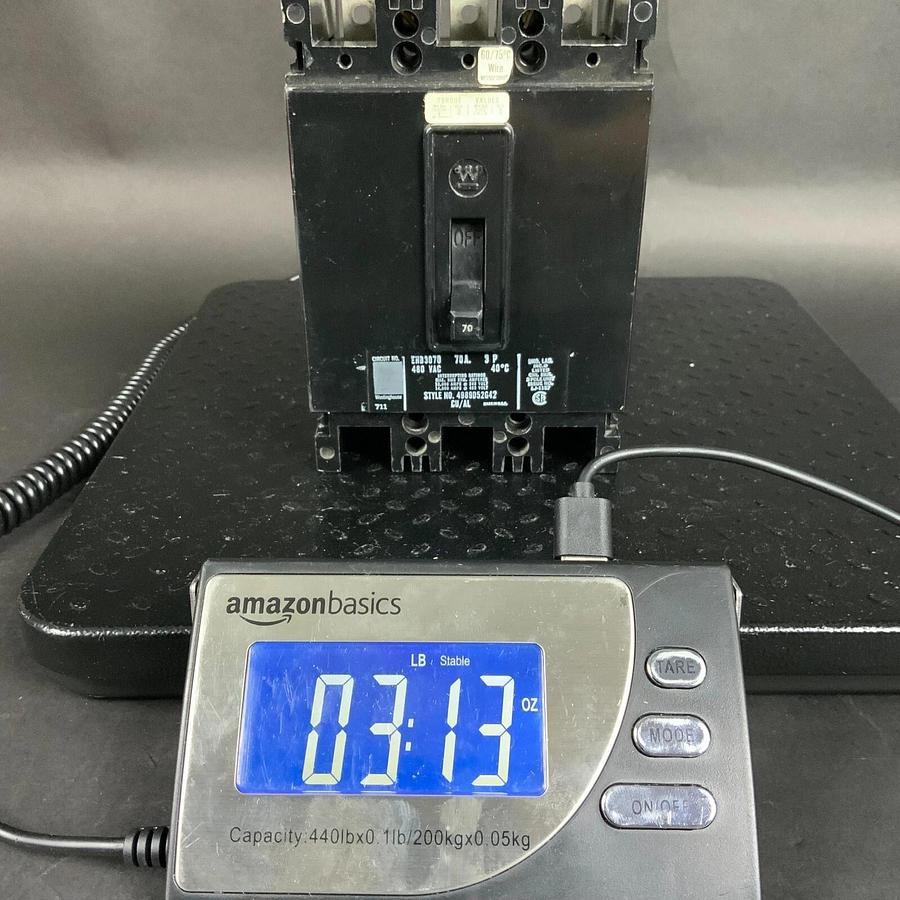 Used WESTINGHOUSE EHB3070 CIRCUIT BREAKER ($30 OBO)