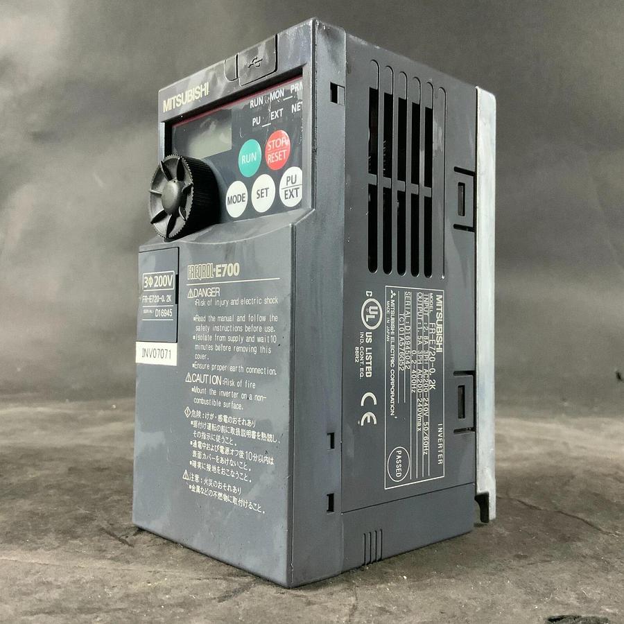 Used MITSUBISHI FR-E720-0.2K INVERTER ($75 OBO)