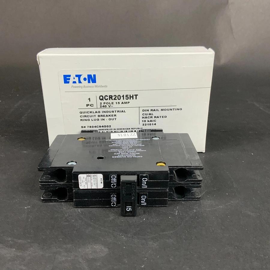 Used EATON QCR2015HT CIRCUIT BREAKER - BRAND NEW IN BOX ($25 OBO)