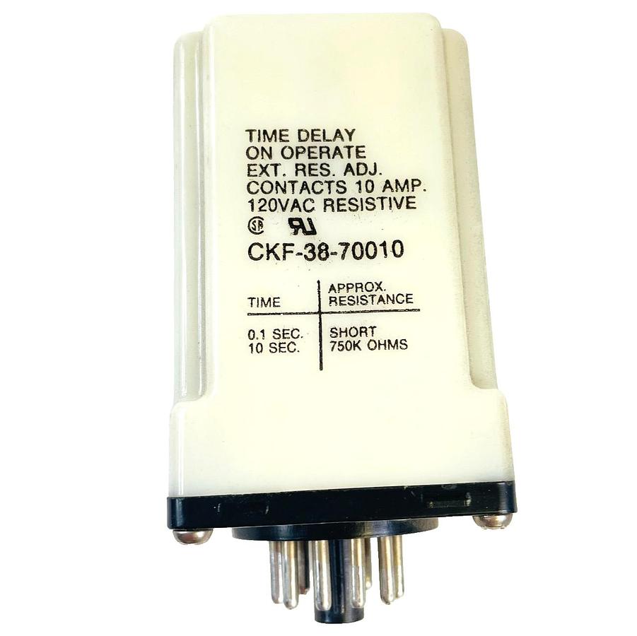 Used POTTER & BRUMFIELD CKF-38-70010 TIME DELAY RELAY SELLER REFURBISHED