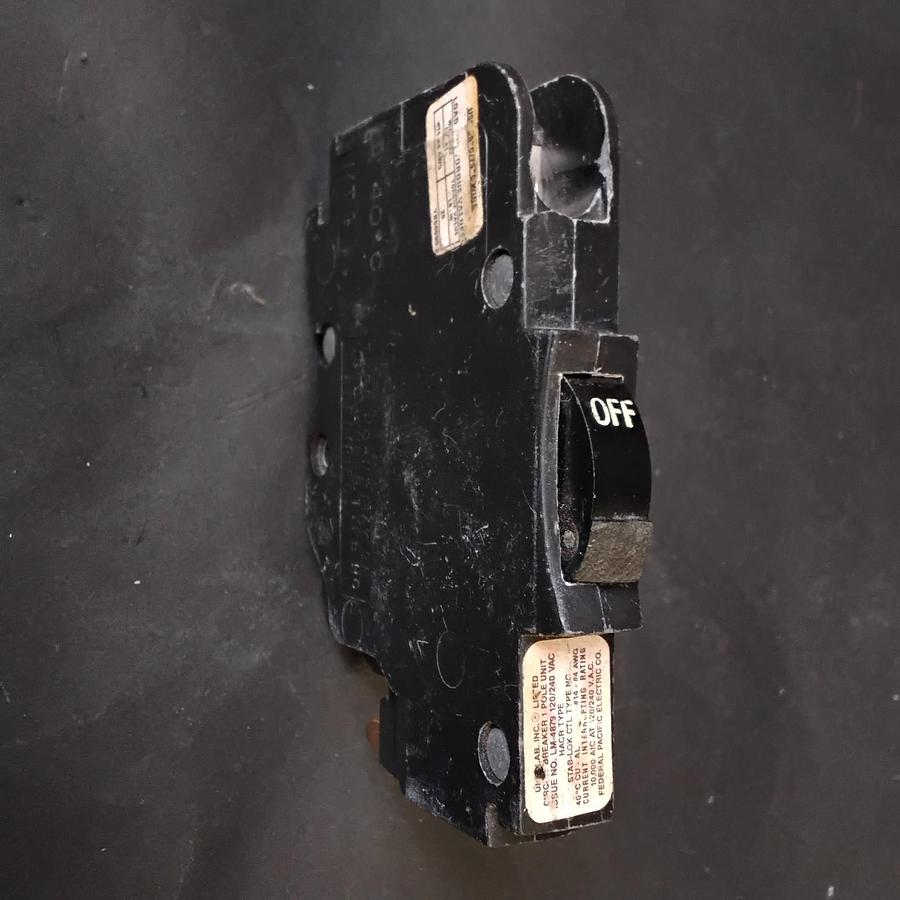 Used FEDERAL PACIFIC NC115 CIRCUIT BREAKER ($7 OBO)