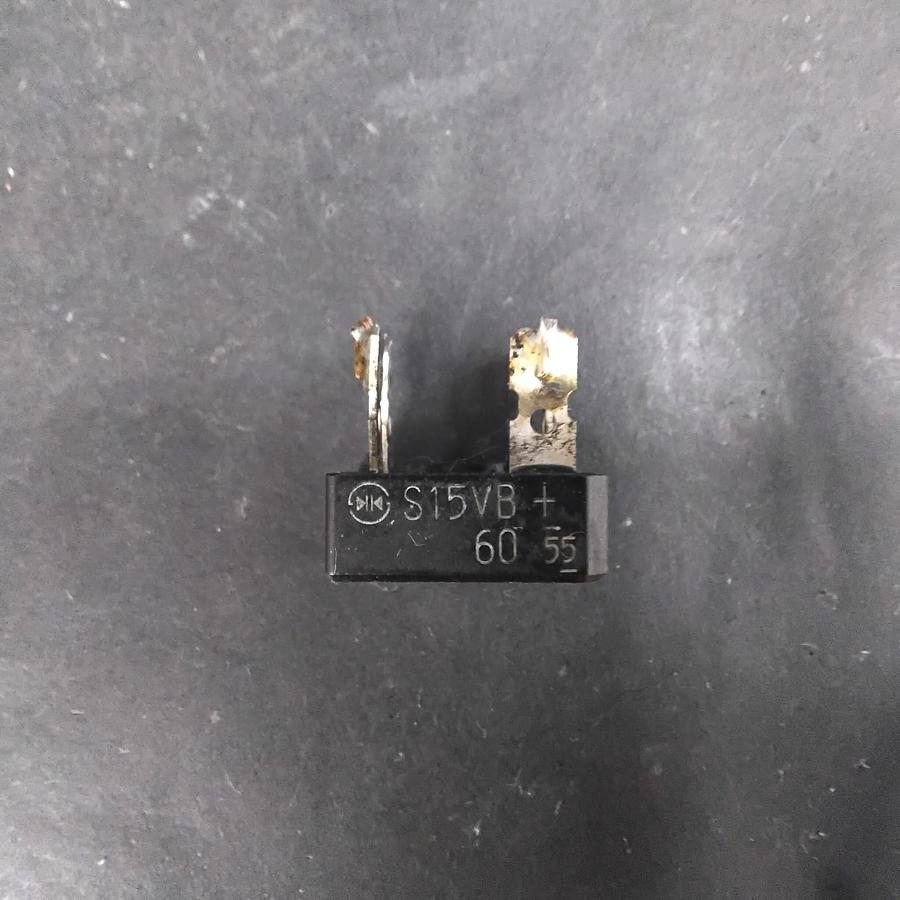 Used SHINDENGEN S15VB60 BRIDGE RECTIFIER ($10 OBO)