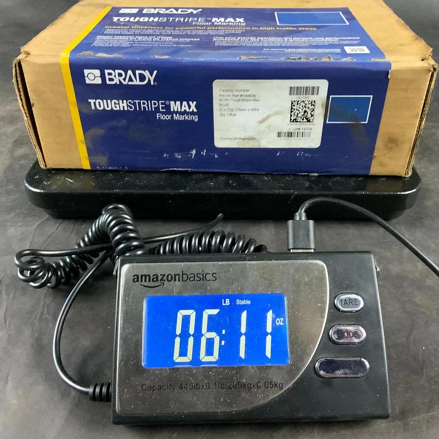 Used BRADY-TOUGH STRIPE MAX-FLOOR MARKING ($70 OBO)