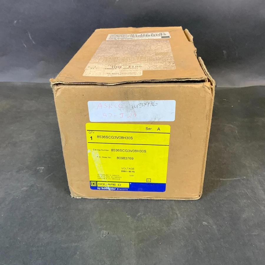 SQUARE D 8536SCG3V08H30S NEMA MOTOR STARTER ($375 OBO)