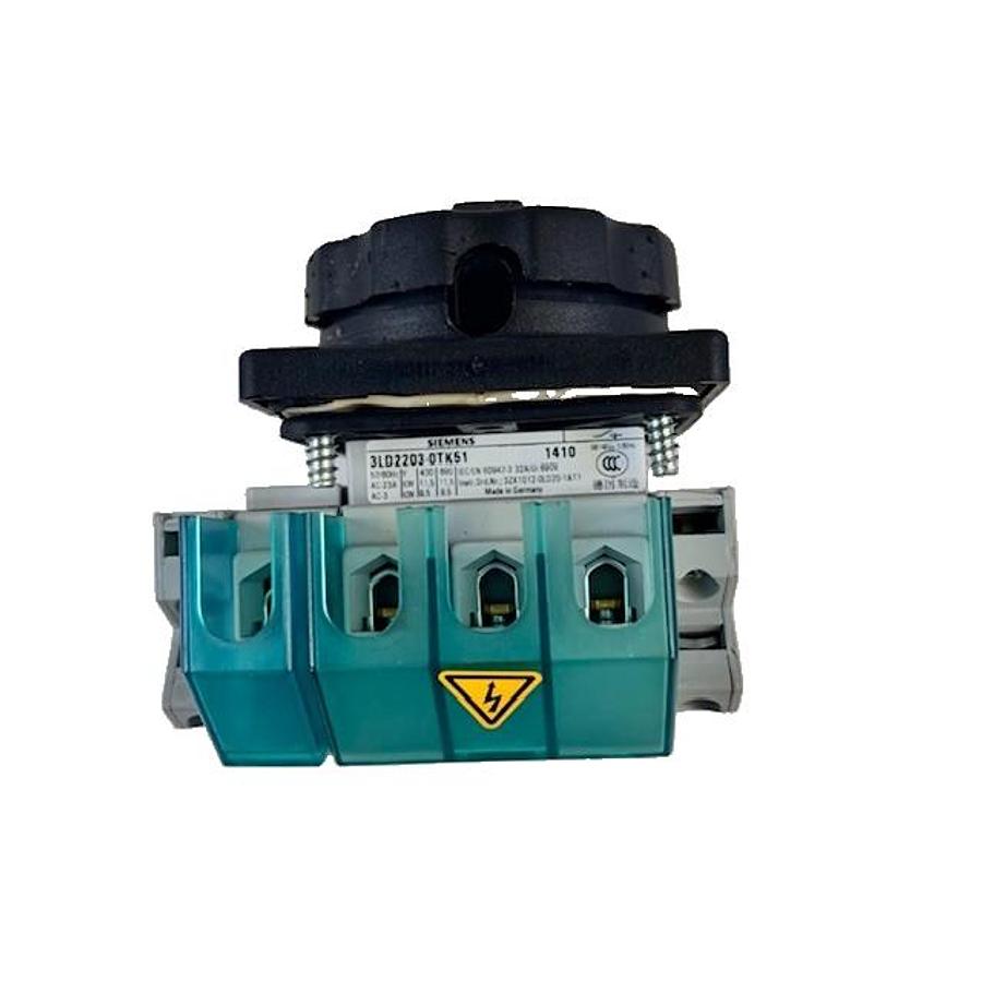 Used SIEMENS 3LD2203-OTK51 DISCONNECT SWITCH