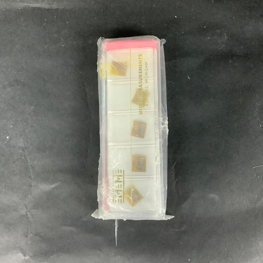 MICRO-MEASUREMENTS EA-06-125RA-120 PRECISION STRAIN GAUGE - BOX OF 5 ($25 OBO)