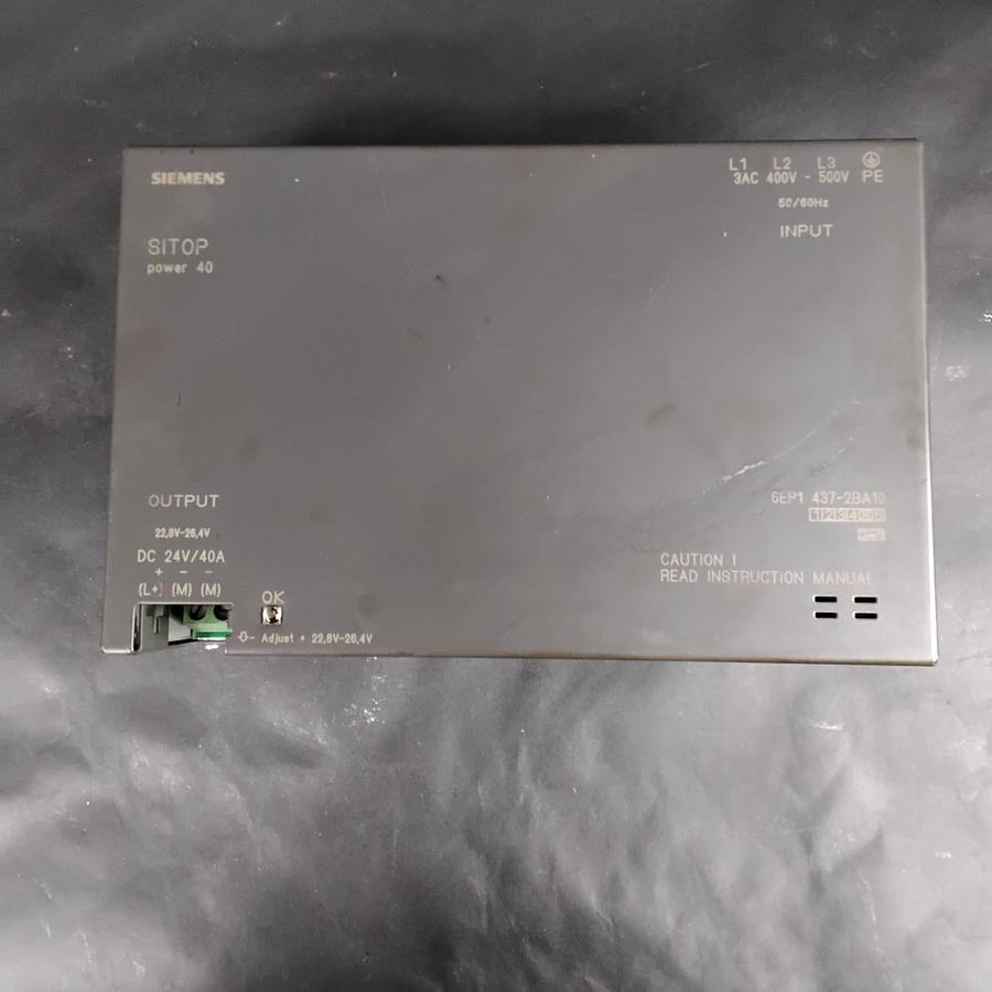 Used SIEMENS 6EP1 437-2BA10 POWER SUPPLY ($245 OBO)
