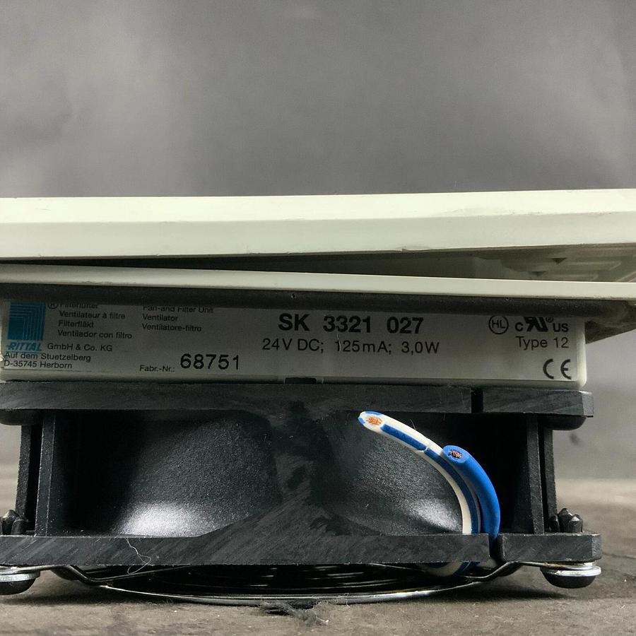 Used EBM PAPST 3414 NGH w/ RITTAL SK3321027 FILTER FAN ($50 OBO)