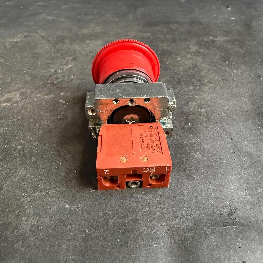 Used MCG MB2-BE-102 RED PUSHBUTTON ($15 OBO)