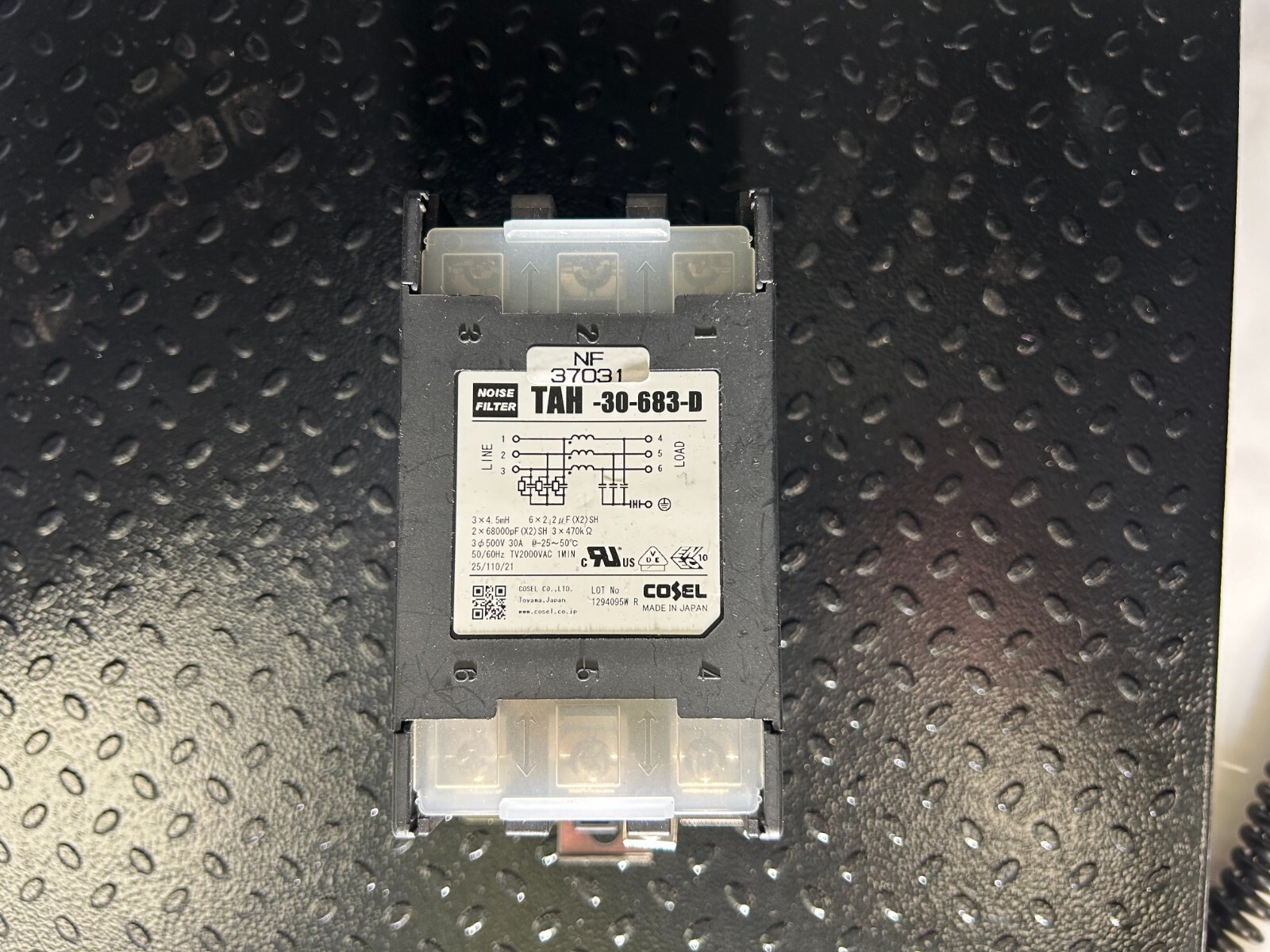 Used Cosel/Omron TAH-30-683-D NOISE FILTER ($149.99/ea OBO!!!) (2 TOTAL!!!)