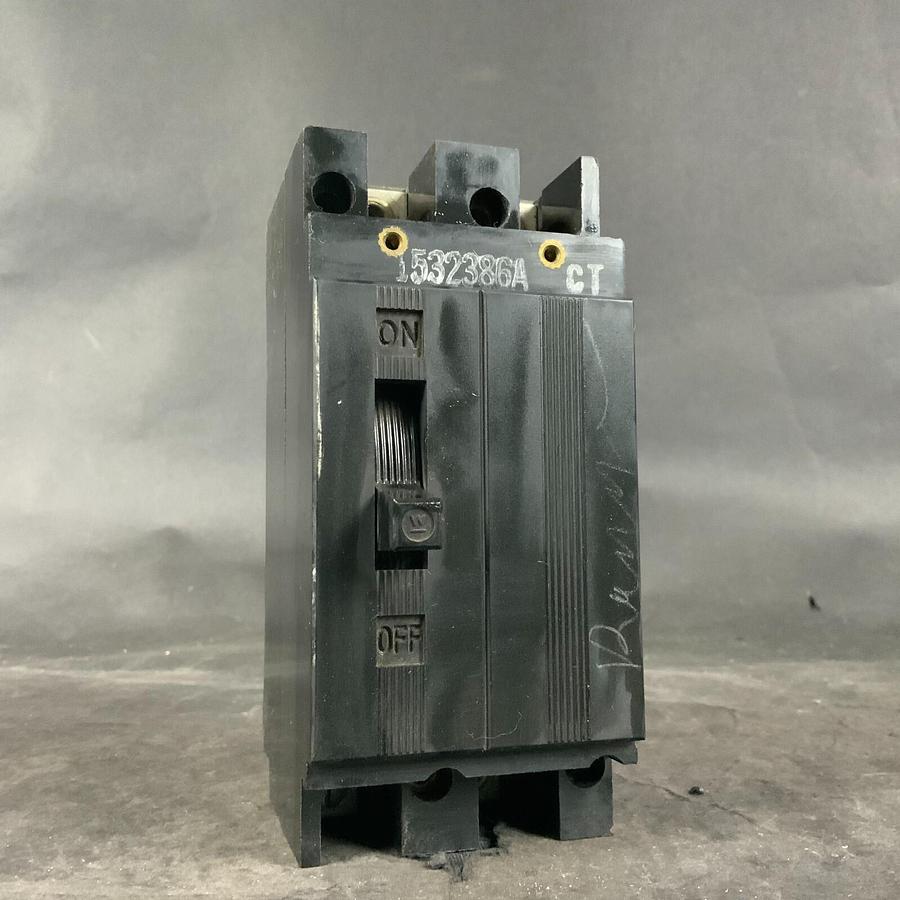 Used WESTINGHOUSE 532386A 2 POLE 50A CIRCUIT BREAKER ($25 OBO)