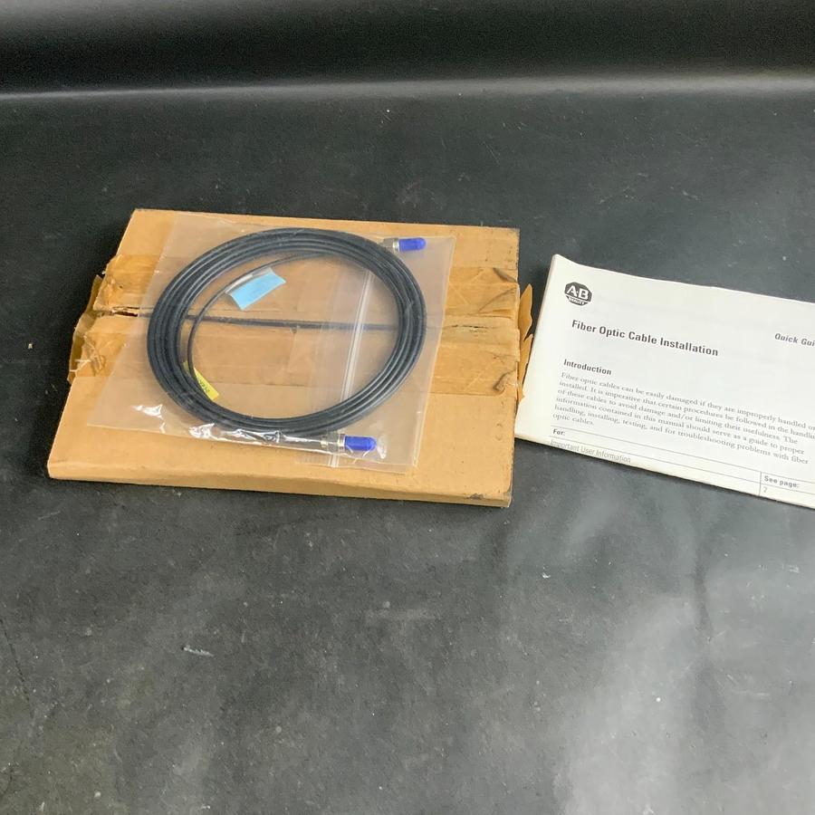 ALLEN BRADLEY 195591-Q05 FIBER OPTIC CABLE ($15 OBO)