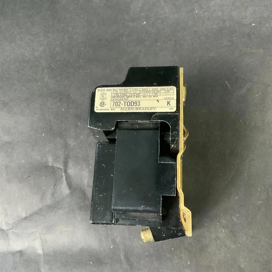 Used ALLEN BRADLEY 702-TOD93 MOTOR STARTER ($30 OBO)