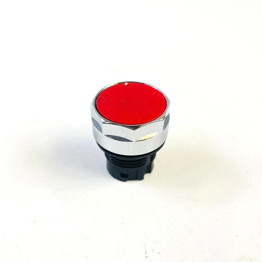 Used CUTLER HAMMER E22P2 RED FLUSH PUSH BUTTON INDUSTRIAL CONTROL SWITCH REPAIR