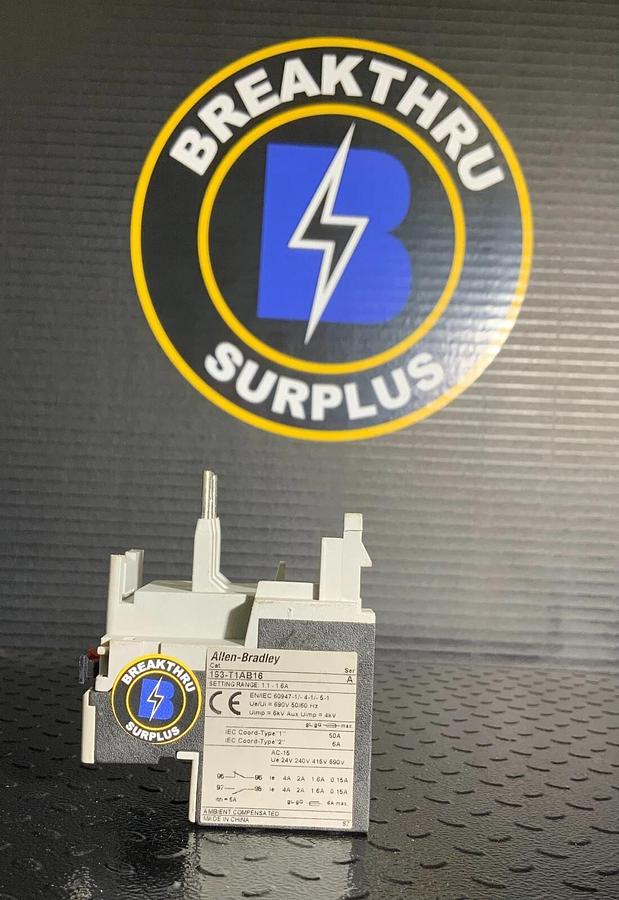 Used ALLEN BRADLEY 193-T1AB16 ($24.99/EACH OBO)