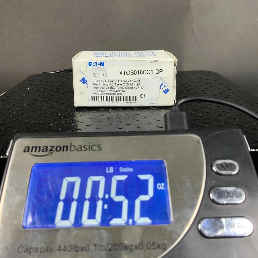 Used EATON XTOB016CC1DP OVERLOAD RELAY - BRAND NEW IN BOX ($45 OBO)