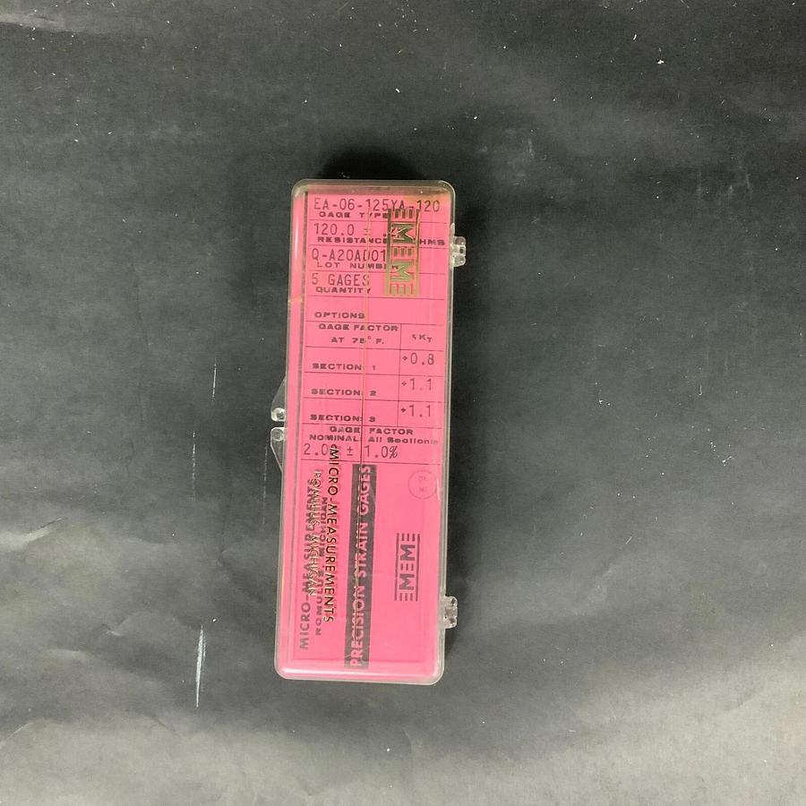 MICRO-MEASUREMENTS EA-06-125YA-120 PRECISION STRAIN GAUGE - LOT OF 3 ($15 OBO)
