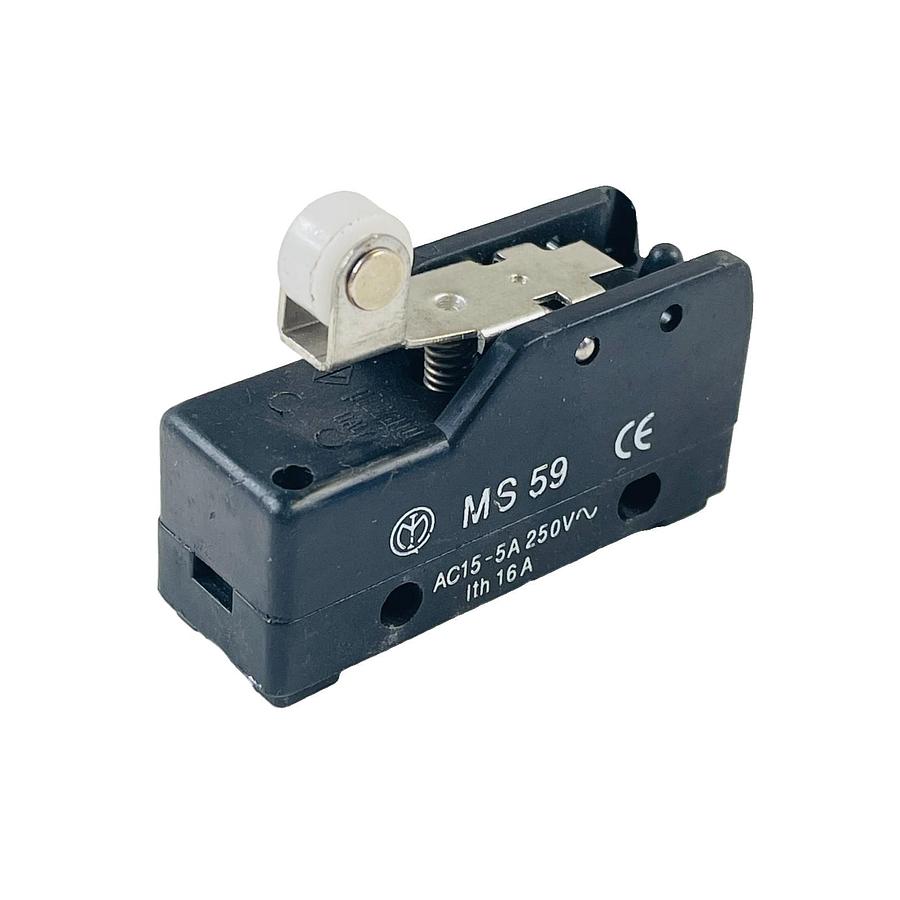 Used PIZZATO ELETTRICA MS 59 ROLLER LEVER MICROSWITCH 5A 250V AC15 ITH 16A SPDT
