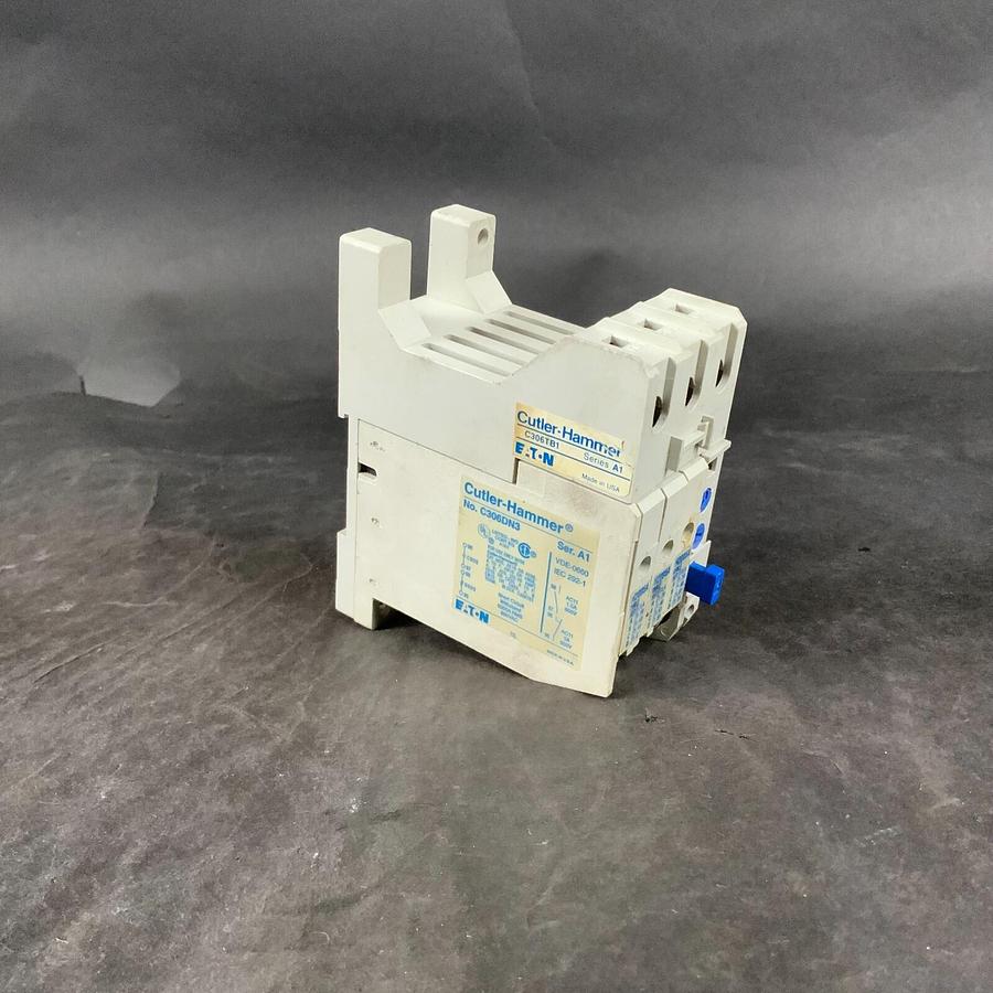 Used EATON C306DN3 OVERLOAD RELAY - WITH C306TB1 ADAPTER ($25 OBO)