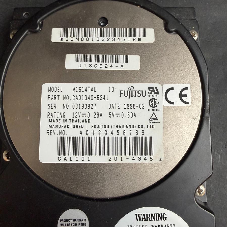 Used FUJITSU CA01340-B341 HARD DISK DRIVE ($50 OBO)