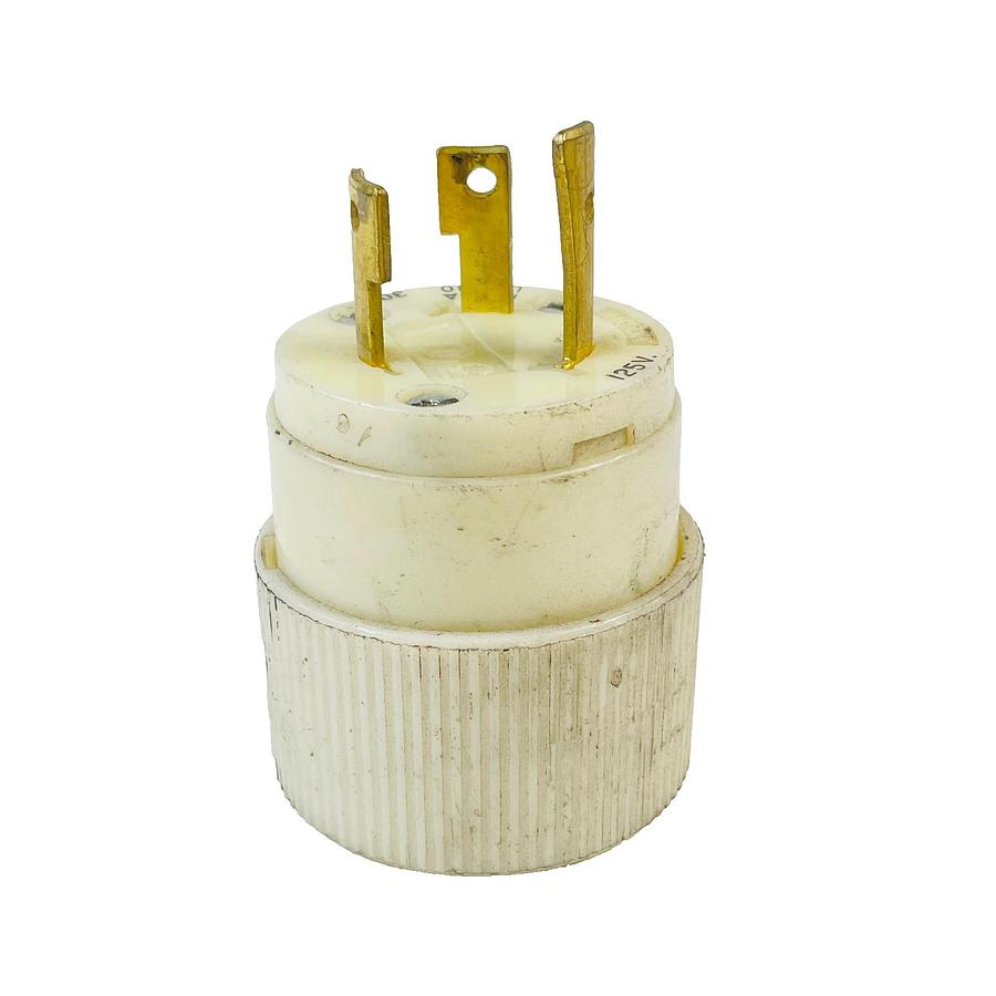 Used BRYANT ELECTRIC 4720 TWIST LOCK MALE PLUG 30A 125V NEMA L5-30