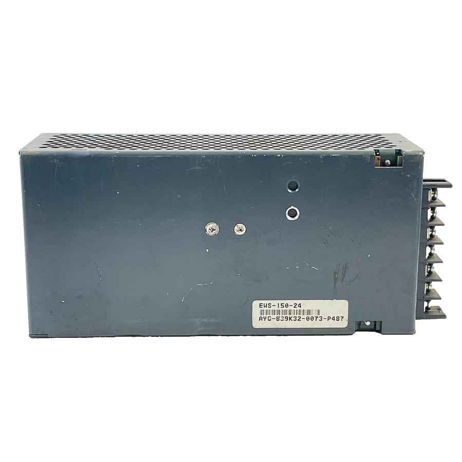 Used NEMIC-LAMBDA EWS150-24 SWITCHING POWER SUPPLY 24VDC 6.3A 150W 120V-240V AC-DC