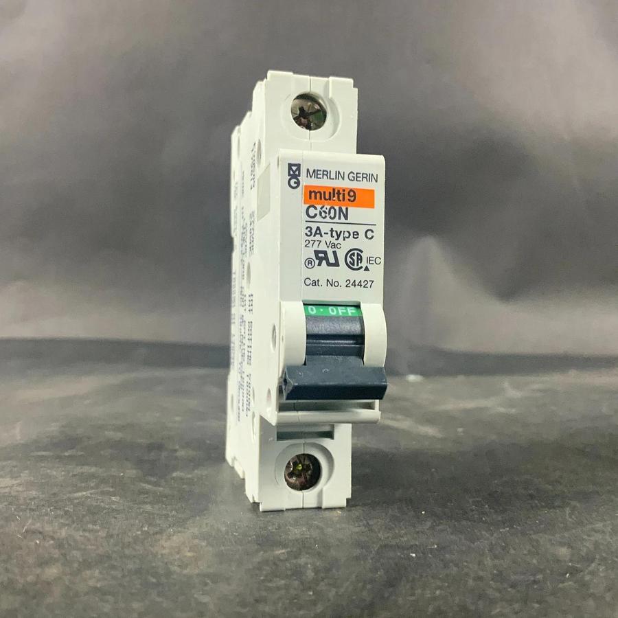 Used MERLIN GERIN MULTI9 C60N 3A-TYPE C CIRCUIT BREAKER ($15 OBO)