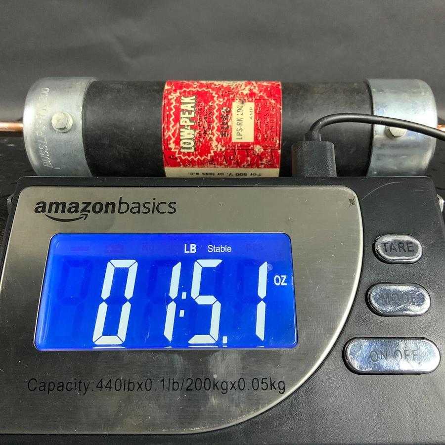 Used BUSSMANN LPS-RK-200 LOW PEAK FUSE ($21 OBO)