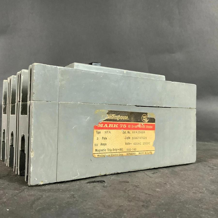 Used WESTINGHOUSE HFA3560M CIRCUIT BREAKER ($60 OBO)