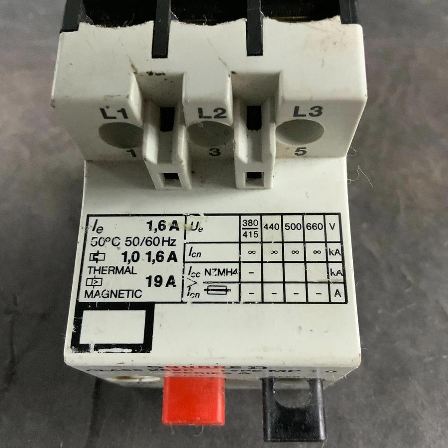 Used SQUARE D CLASS 2520 MOTOR PROTECTIVE SWITCH ($25 OBO)