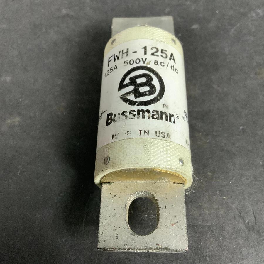 Used BUSSMANN FWH-125A SEMICONDUCTOR FUSE ($25 OBO)