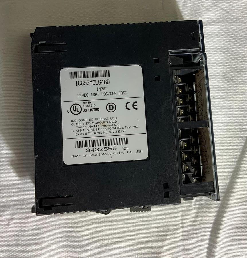 Used GENERAL ELECTRIC 44A729182-038R02 INPUT MODULE ($199.99/EAACH OBO)
