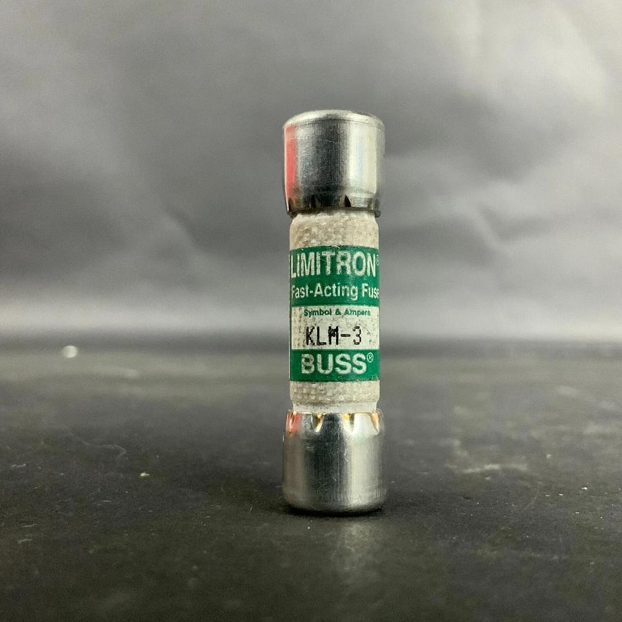 BUSSMANN KLM-3 FAST ACTING FUSE - SET OF 3 ($10 OBO)