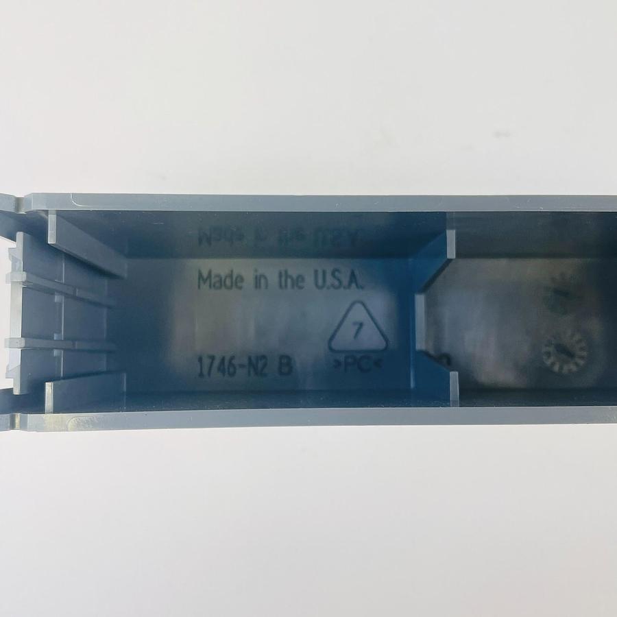 Used ALLEN BRADLEY 1746-N2 B CARD SLOT FILLER SLC 500 PLC MODULE BLANK COVER