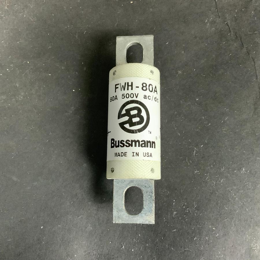 Used BUSSMANN FWH-80A SEMICONDUCTOR FUSE ($20 OBO)