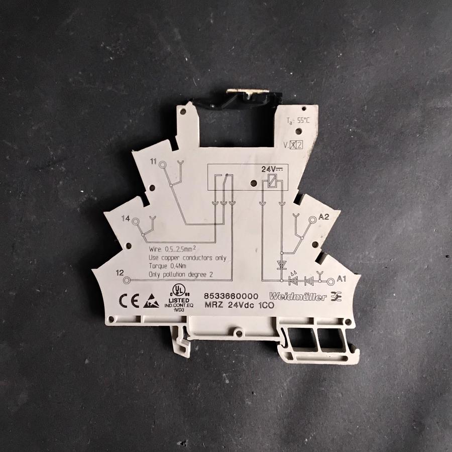 Used WEIDMULLER 8533660000 RELAY MODULE ($10 OBO)